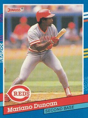 Mariano Duncan - Donruss 91 MLB Baseball Card